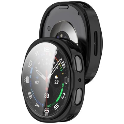 Etui BIZON Case Watch Felipe do Samsung Galaxy Watch 9/8 (44 mm) Czarny