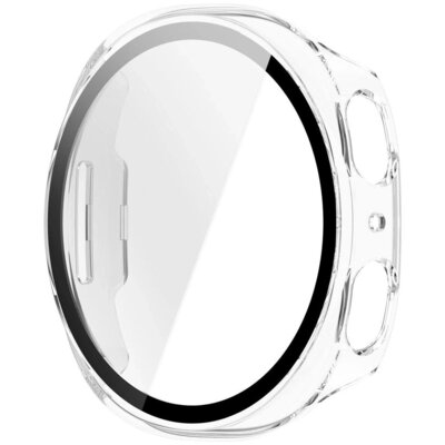 Etui BIZON Adamo do Samsung Galaxy Watch 9/8 44 mm Przezroczysty