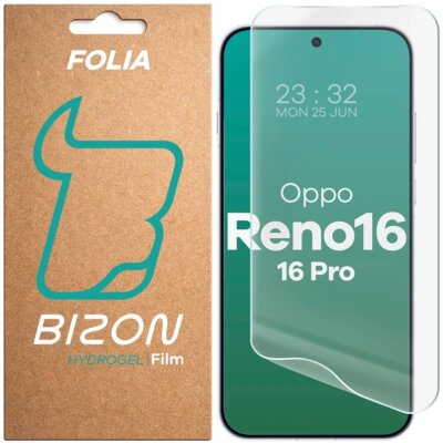 Folia hydrożelowa BIZON Film Hydrogel Front do Oppo Reno 16/Reno 16 Pro 5G