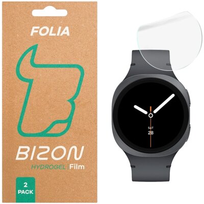 Folia ochronna BIZON Watch Film HydroGel do Samsung Galaxy Watch 8 (44 mm) (2 szt.)
