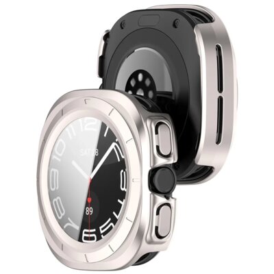 Etui BIZON Watch Adamo do Samsung Galaxy Watch Ultra 2 47mm (2026) Satynowo-szampański