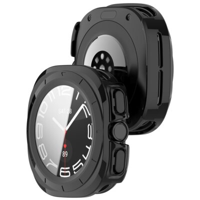 Etui BIZON Watch Adamo do Samsung Galaxy Watch Ultra (2024/2025) 47 mm Czarny