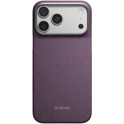 Etui PITAKA Edge Case PTK Weaving-Charoite MagSafe do Apple iPhone 17 Pro Max/18 Pro Max Fioletowy