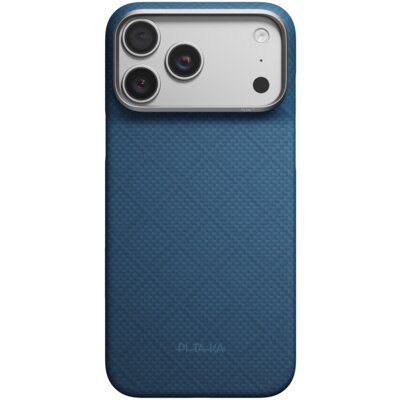 Etui PITAKA Edge Case Argyle MagSafe do Apple iPhone 17 Pro Max/18 Pro Max Granatowy
