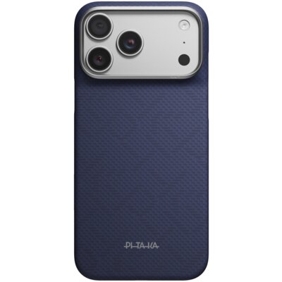 Etui PITAKA Edge Case PTK Weaving-Sapphire MagSafe do Apple iPhone 17 Pro Max/18 Pro Max Niebieski