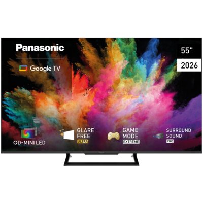 Telewizor PANASONIC TN-55W92C 55" QD-Mini LED 4K 144 Hz VRR Google TV Dolby Atmos Dolby Vision HDMI 2.1