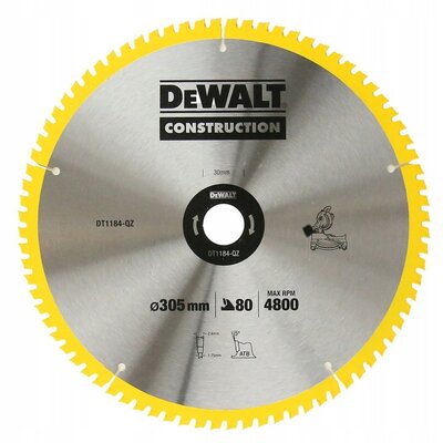 Tarcza do cięcia DEWALT DT1184 305 mm