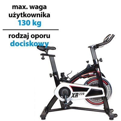 Rower spinningowy HERTZ FITNESS XR-220
