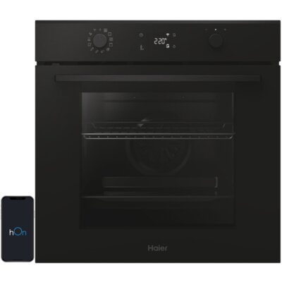 Piekarnik HAIER H6 ID2P5B3ECTB Elektryczny Czarny A++ Termoobieg, AirFry, zdalne sterowanie