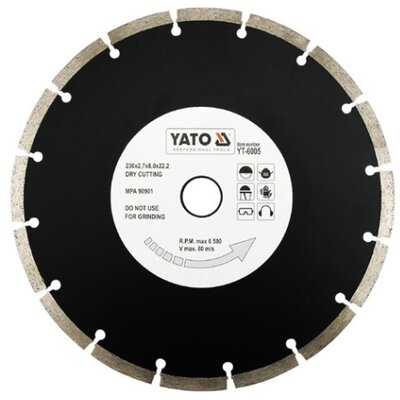 Tarcza do cięcia YATO YT-6005 230 mm