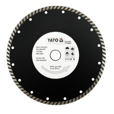 Tarcza do cięcia YATO YT-6025 230 mm