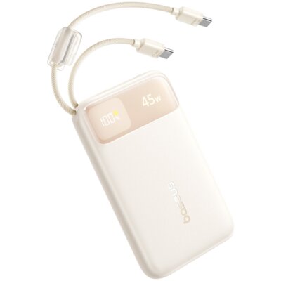 Powerbank BASEUS EnerFill FC11 10000 mAh 45W Beżowy