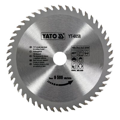 Tarcza do cięcia YATO YT-6058 160 mm