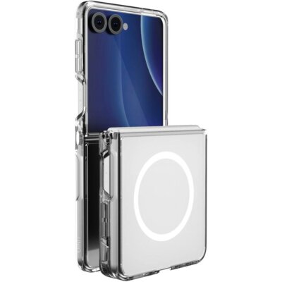 Etui UNIQ LifePro Xtreme MagClick Charging do Samsung Galaxy Z Flip 8 Przezroczysty