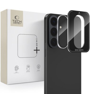 Nakładka na obiektyw TECH-PROTECT Camring Fit+ do Samsung Galaxy S26 FE Przezroczysty