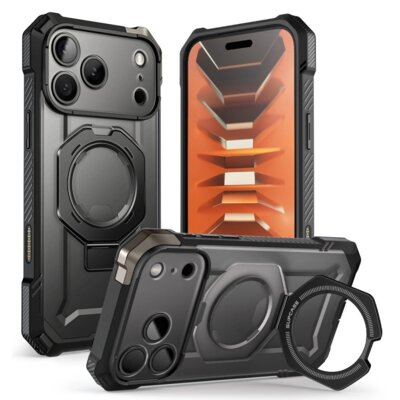 Etui SUPCASE UB Grip Mag MagSafe do Apple iPhone 17 Pro Max/18 Pro Max Czarny