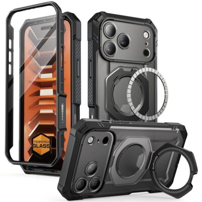 Etui SUPCASE Grip Pro Mag MagSafe do Apple iPhone 17 Pro Max/18 Pro Max Czarny