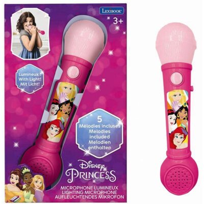 Zabawka mikrofon LEXIBOOK Disney Księżniczki MIC80DP