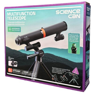 Teleskop SCIENCE CAN Odkrywcy Kosmosu 3w1