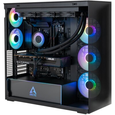 Komputer MAD DOG Elite ARCTIC-A03WR32WH R7-9800X3D 32GB RAM 2TB SSD Radeon RX9070XT Wi-Fi Windows 11 Home