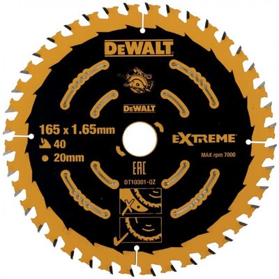 Tarcza do cięcia DEWALT DT10301 165 mm