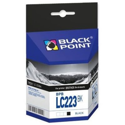 Tusz BLACK POINT do Brother LC-223BK Czarny 15 ml BPBLC223BK