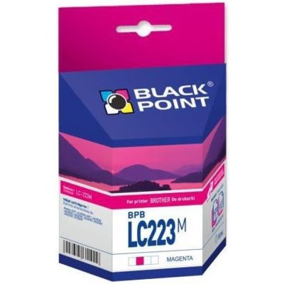 Tusz BLACK POINT do Brother LC-223M Purpurowy 10 ml BPBLC223M