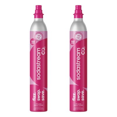 Nabój SODASTREAM CO2 - gaz spożywczy oryginalny z atestem (2 szt.)