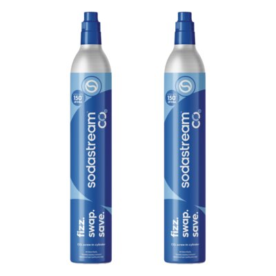Nabój SODASTREAM CO2 - gaz spożywczy oryginalny z atestem (2 szt.)
