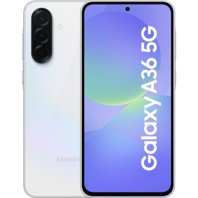 Smartfon SAMSUNG Galaxy A36 5G 6/128GB 6.7" 120Hz Biały SM-A366 EU