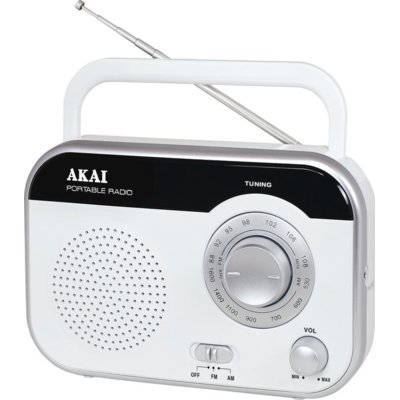 Radio AKAI PR003A-410B Biały