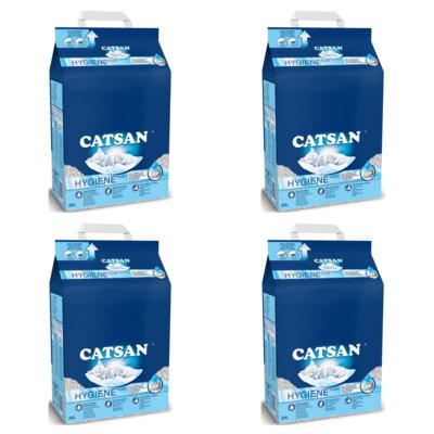 Żwirek dla kota CATSAN Hygiene 4 x 20 L