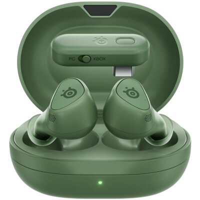Słuchawki STEELSERIES Arctis GameBuds for Xbox Bezprzewodowe, Douszne, ANC, Dźwięk przestrzenny Zielony