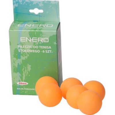 Piłeczki do ping ponga ENERO Pomarańczowy