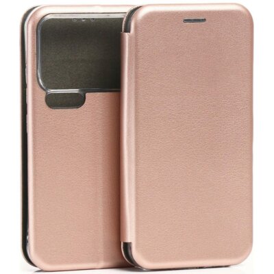 Etui BELINE Book Magnetic do Xiaomi 17 Pro Różowo-złoty