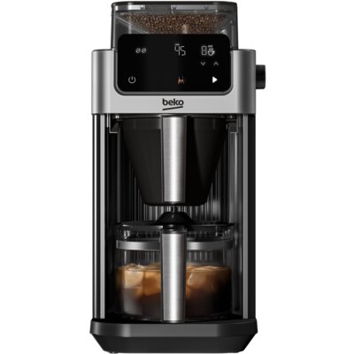 Ekspres BEKO CaffeExperto CFM8518I ColdBrew Stalowy młynek