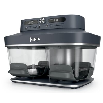 Air Fryer Frytkownica beztłuszczowa NINJA Crispi DD102EUBL1 7.6l 2 szklane pojemniki