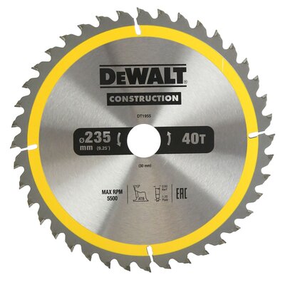 Tarcza do cięcia DEWALT DT1955-QZ 235 mm