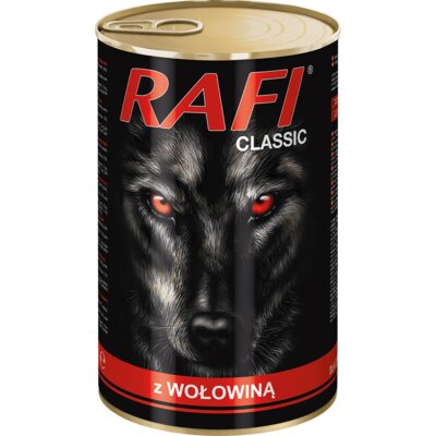 Karma dla psa RAFI Classic z wołowiną 1.24 kg