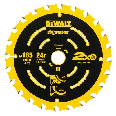 Tarcza do cięcia DEWALT DT10300-QZ 165 mm