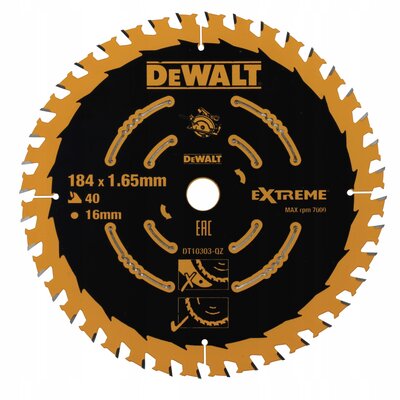 Tarcza do cięcia DEWALT DT10303-QZ 184 mm
