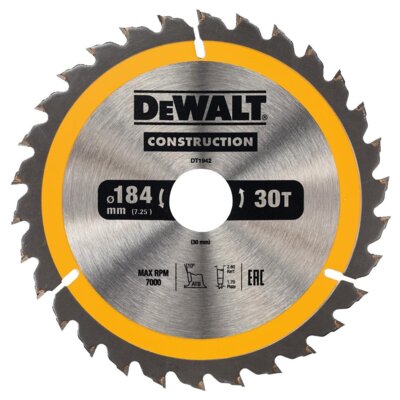 Tarcza do cięcia DEWALT DT1942-QZ 184 mm