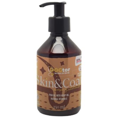 Suplement dla psa SYTA MICHA Dogtor Skin & Coat Oil 250 ml