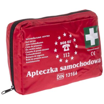 Apteczka GODMAR 00151B Czerwony Zgodna z normą DIN 13164