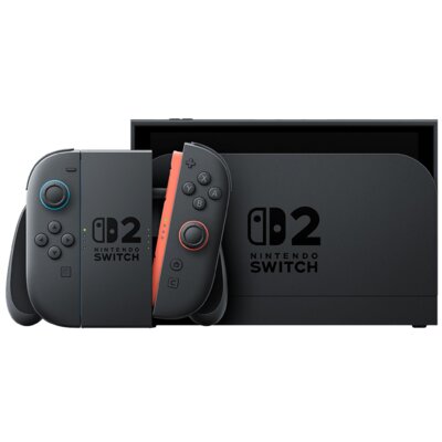 Konsola NINTENDO Switch 2 V2 z wymienną baterią Czarny