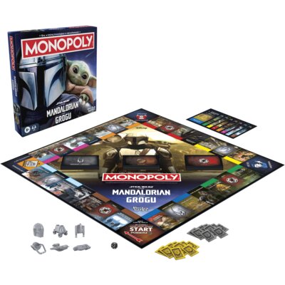 Gra planszowa HASBRO Monopoly Mandalorian i Grogu G3170120