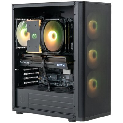 Komputer MAD DOG VENTUM400ARGB-U01DR32 Ultra 5-250KF Plus 32GB RAM 1TB SSD Radeon RX9060XT Wi-Fi