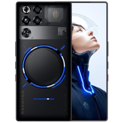 Smartfon REDMAGIC 11 Pro 5G 16/512GB 6.85" 144Hz Czarny + Kontroler + Cooler 6 Pro + Etui