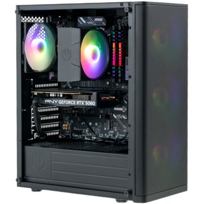 Komputer MAD DOG VENTUM200ARGB-A03DR32 R5-5600X 32GB RAM 1TB SSD GeForce RTX5060 DLSS 4.5 Wi-Fi