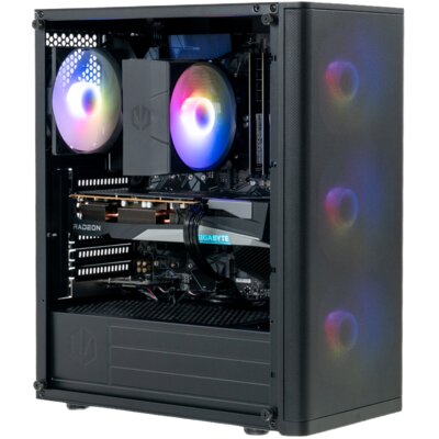 Komputer MAD DOG VENTUM200ARGB-A04WR32WH R5-5600X 32GB RAM 1TB SSD Radeon RX7600 Wi-Fi Windows 11 Home